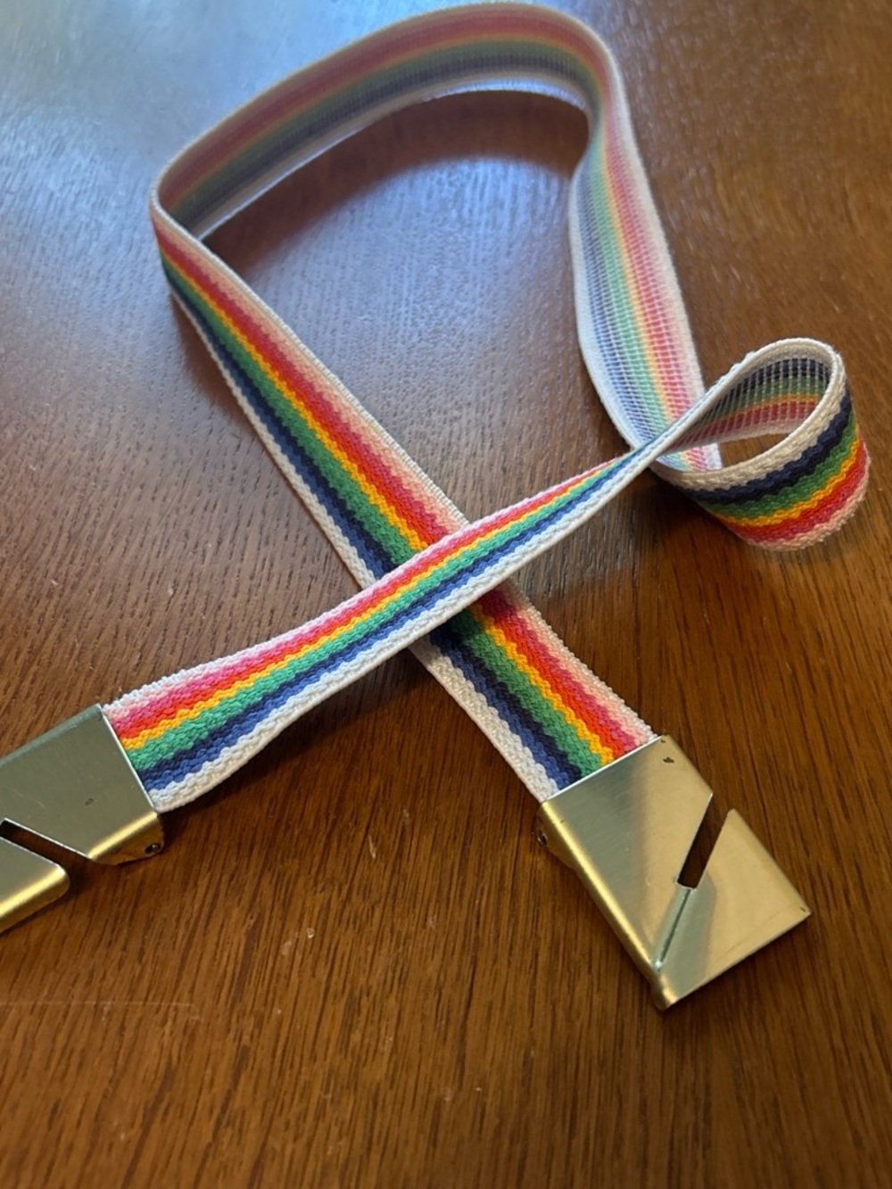 Vintage Rainbow Belt - Multicolor